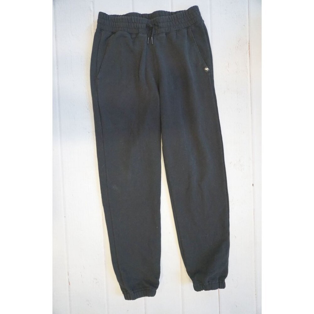 Abercrombie Kids Black Jogger Sweatpants - Size 13/14 - Picture 2 of 6